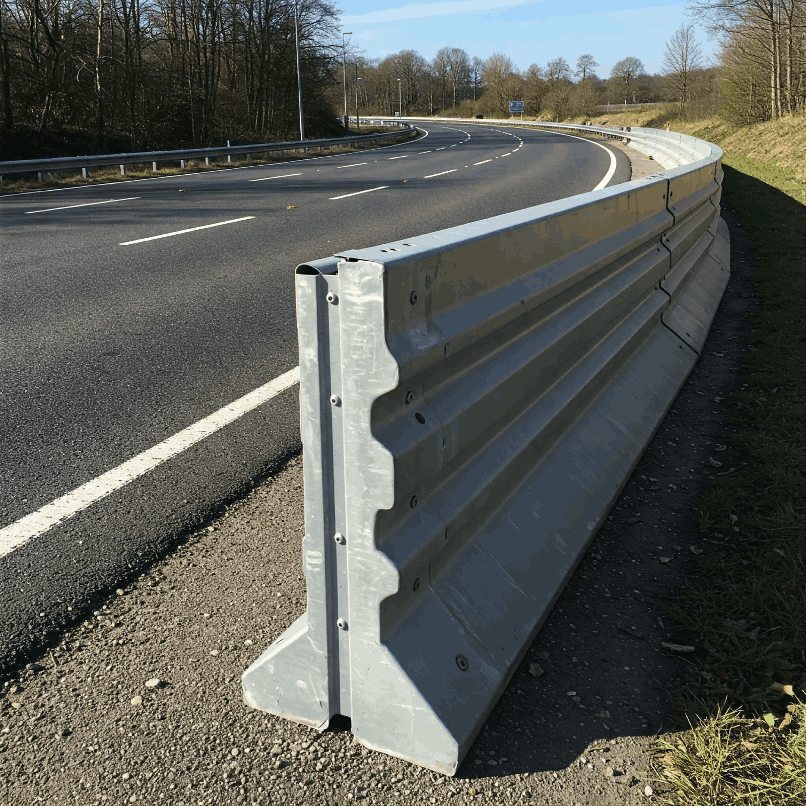 FRP Crash Barrier